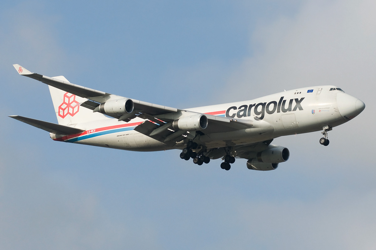 LX-RCV Cargolux Boeing 747-400(F/SCD)