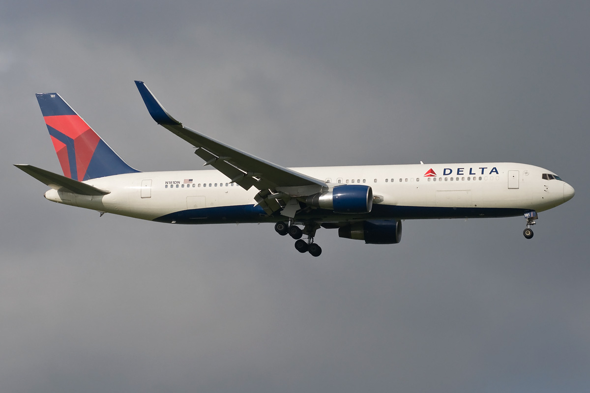 N181DN Delta Airlines Boeing 767-300