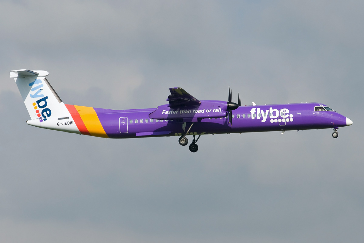 G-JEDW flybe De Havilland Canada DHC-8-400Q