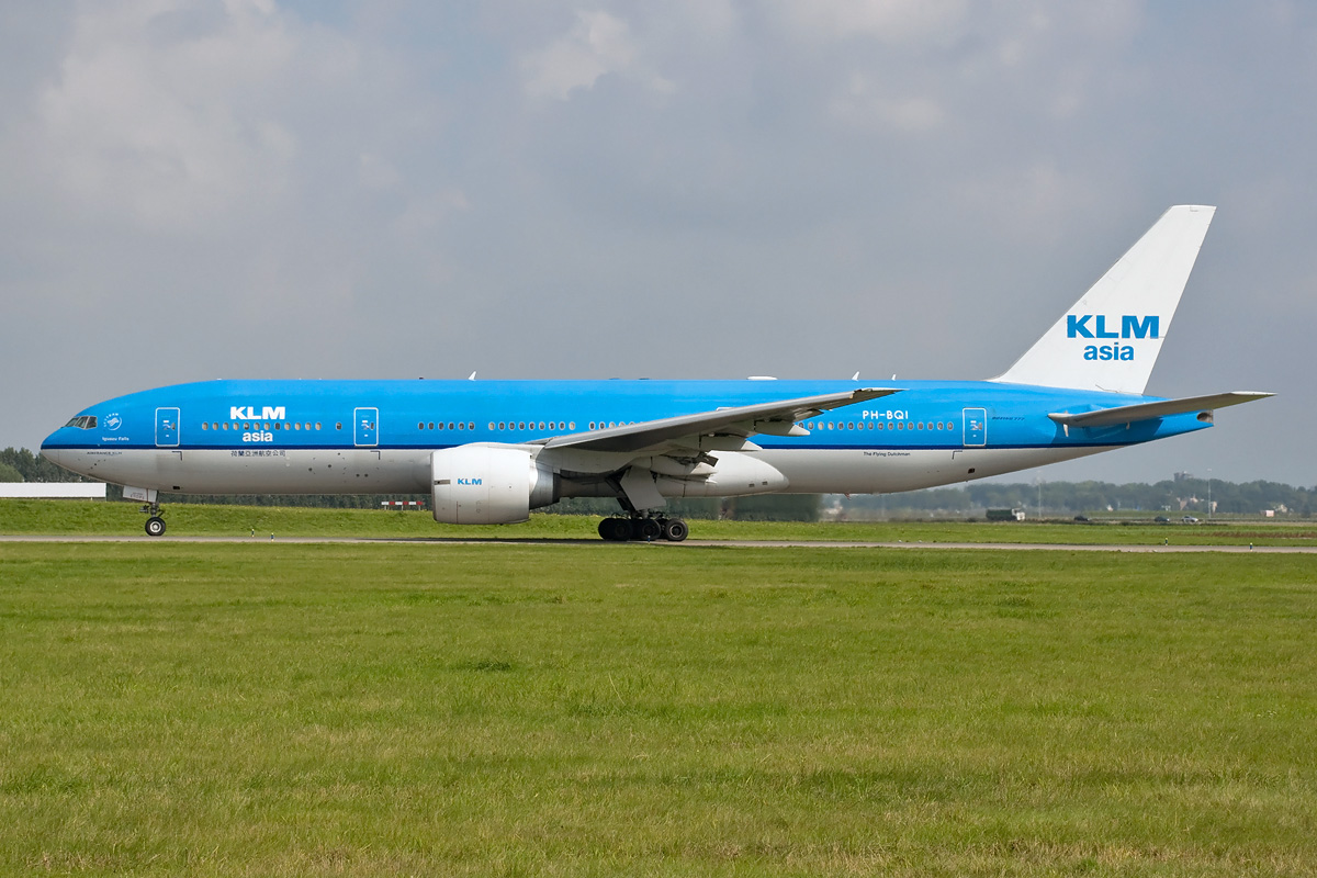 PH-BQI KLM Boeing 777-200(ER)