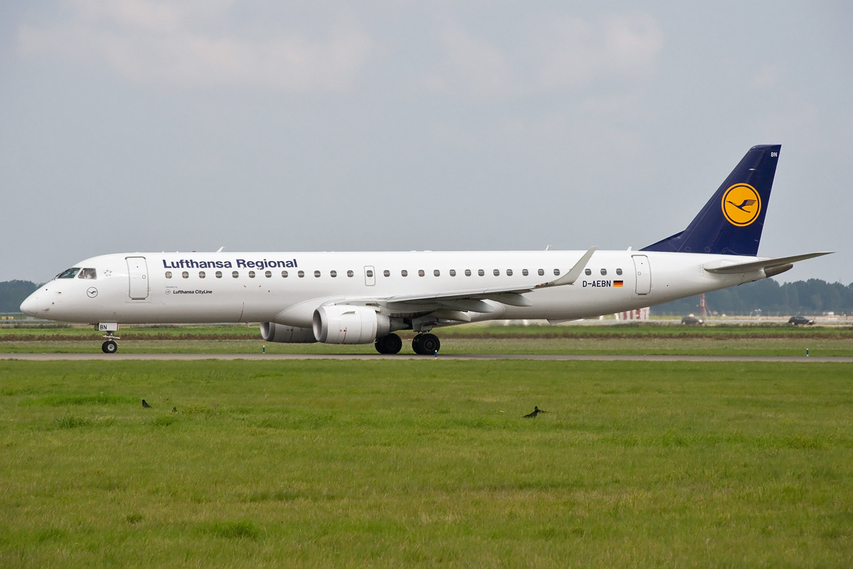 D-AEBN Lufthansa Regional (Cityline) Embraer ERJ-195