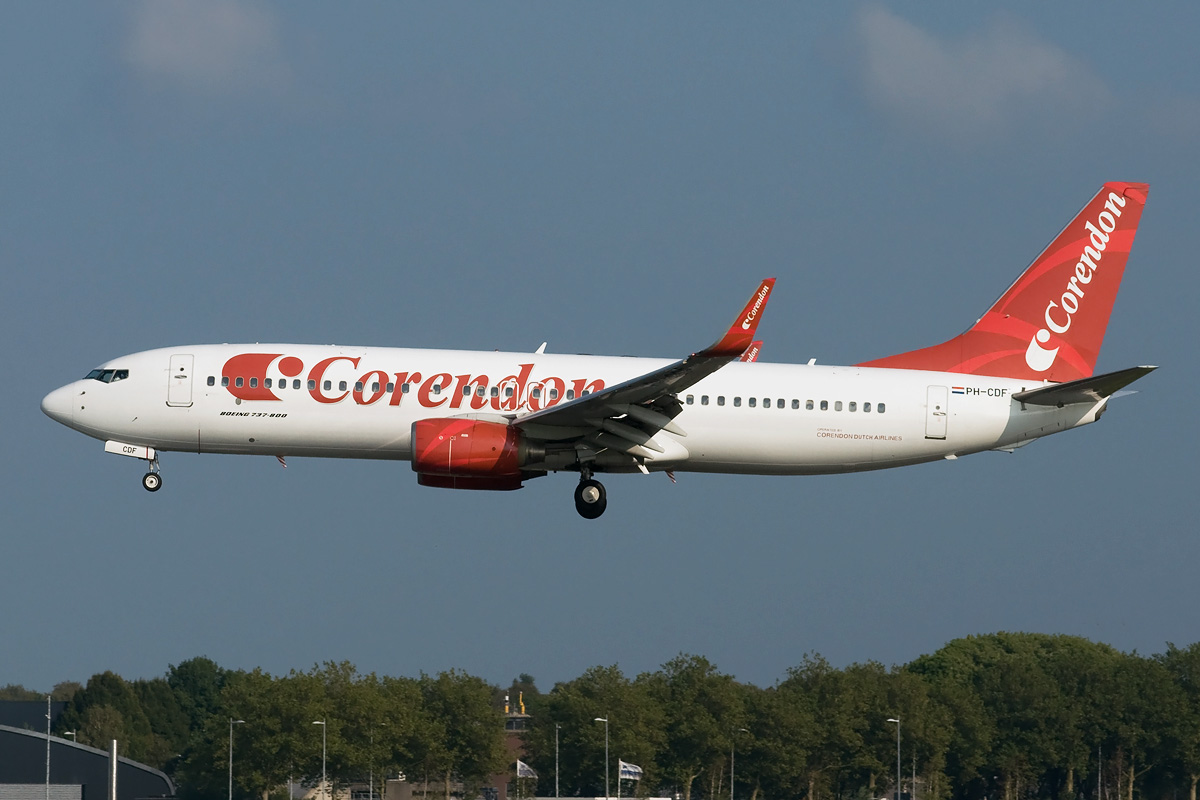 PH-CDF Corendon Dutch Airlines Boeing 737-800