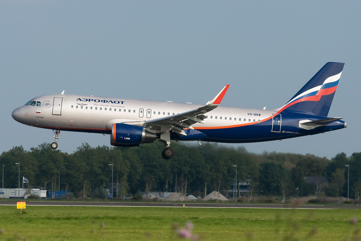 VQ-BRW Aeroflot Airbus A320-200/S