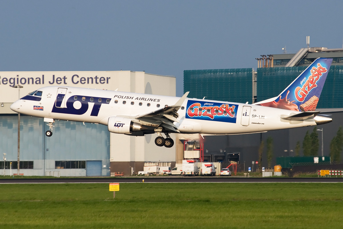 SP-LIN Polish Airlines (LOT) Embraer ERJ-175