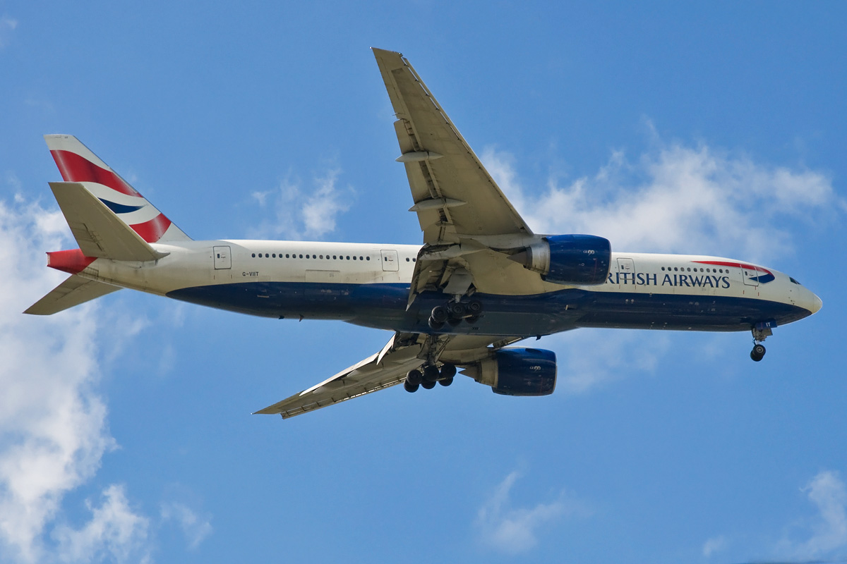 G-VIIT British Airways Boeing 777-200(ER)