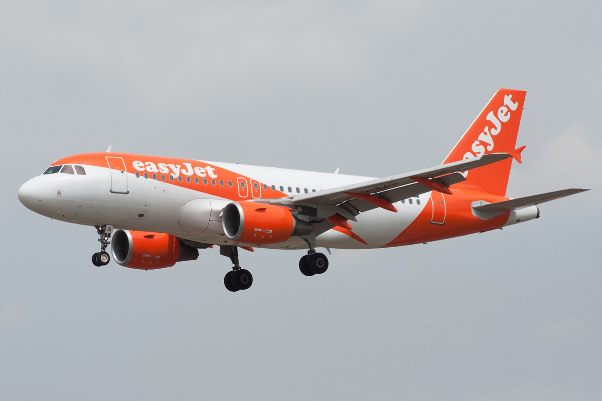 G-EZGI easyJet Airbus A319-100