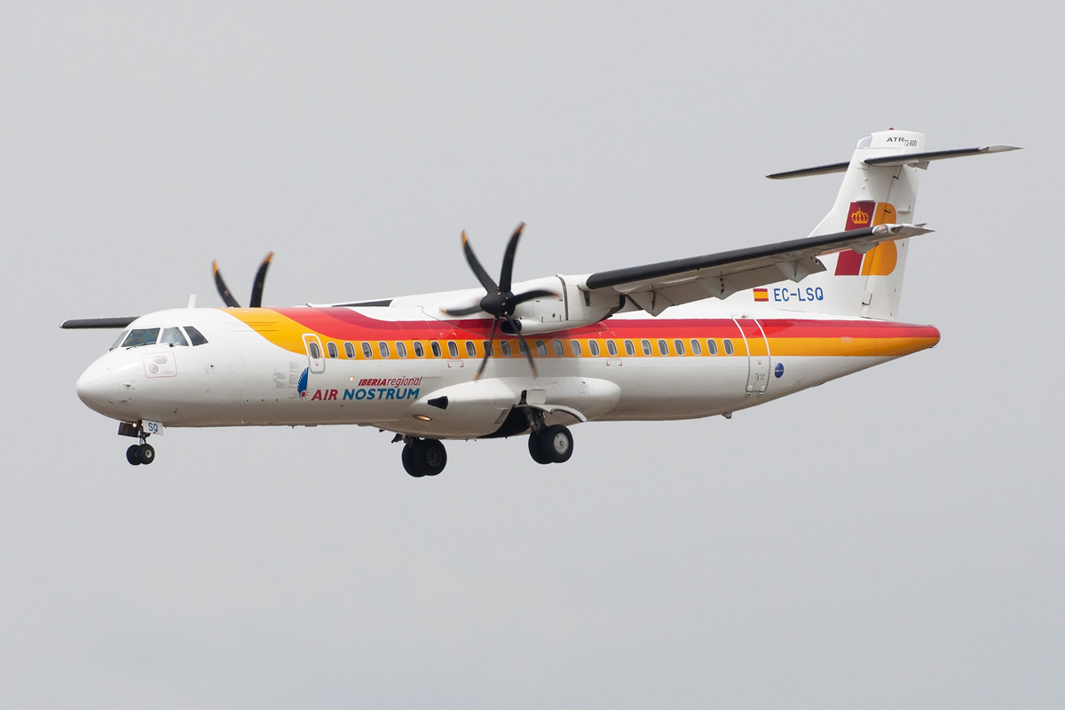 EC-LSQ Air Nostrum Aerospatiale ATR-72-600