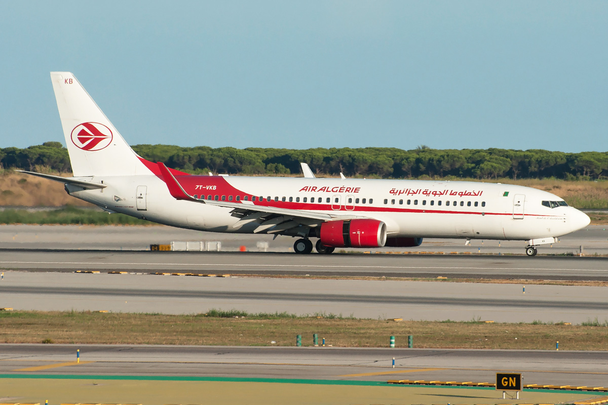 7T-VKB Air Algerie Boeing 737-800