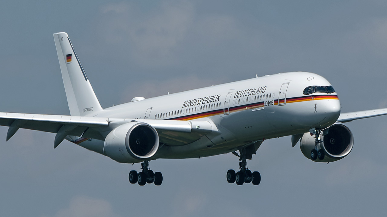 10+03 German Airforce Airbus A350-900ACJ