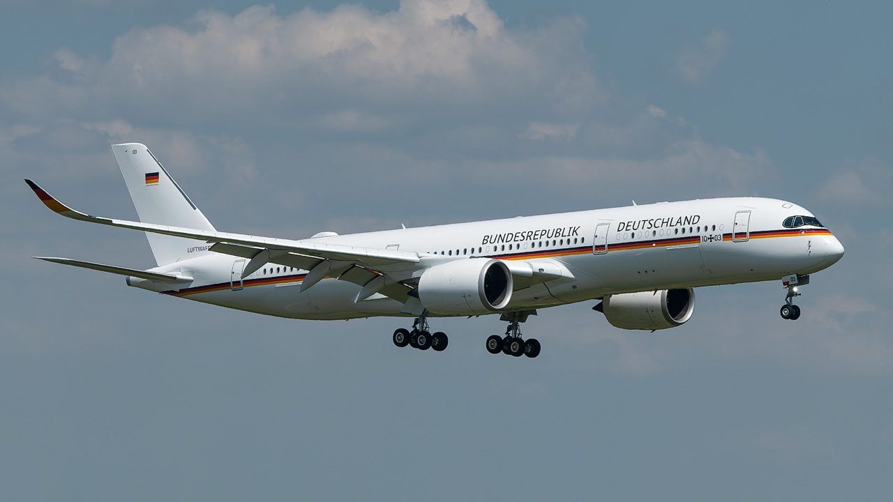 10+03 German Airforce Airbus A350-900ACJ