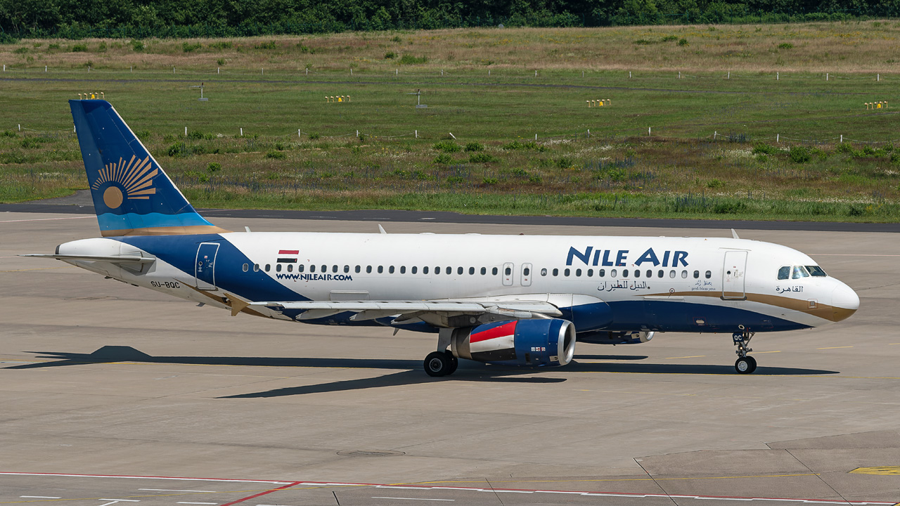 SU-BQC Nile Air Airbus A320-200