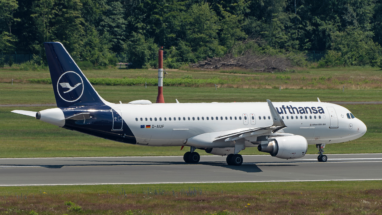 D-AIUF Lufthansa Airbus A320-200/S