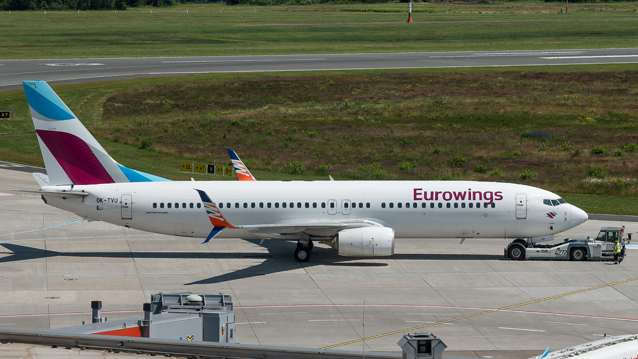 OK-TVU Eurowings (Smartwings) Boeing 737-800