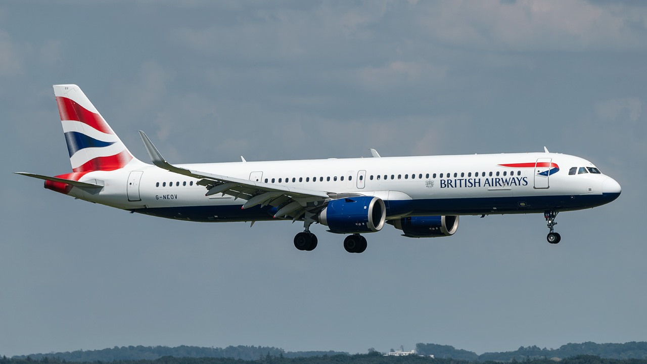 G-NEOV British Airways Airbus A321-200neo