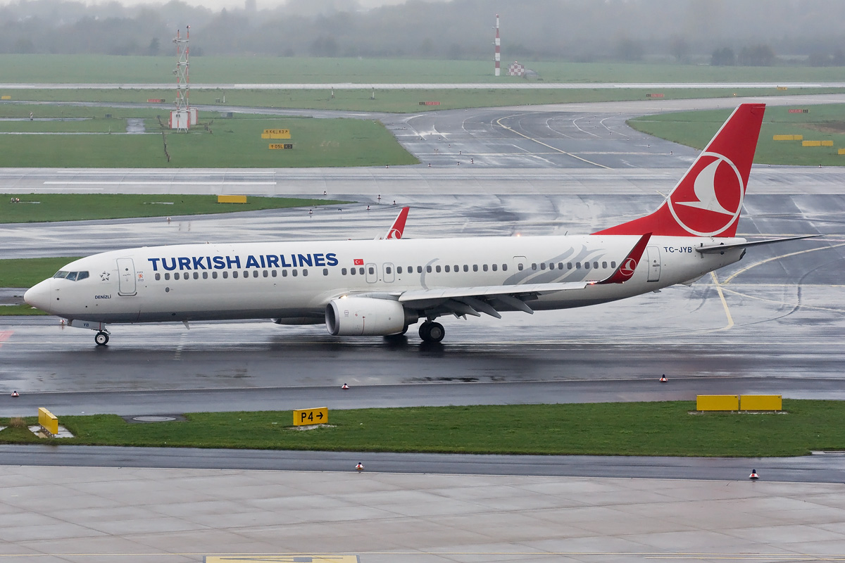 TC-JYB Turkish Airlines Boeing 737-900(ER)