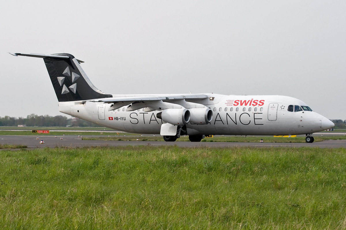 HB-IYU Swiss Avro Regional Jet RJ100