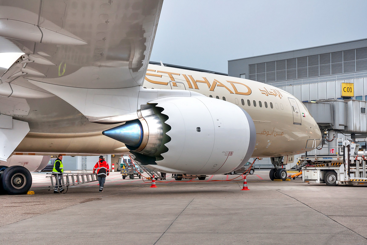 A6-BLA Etihad Boeing 787-9 Dreamliner