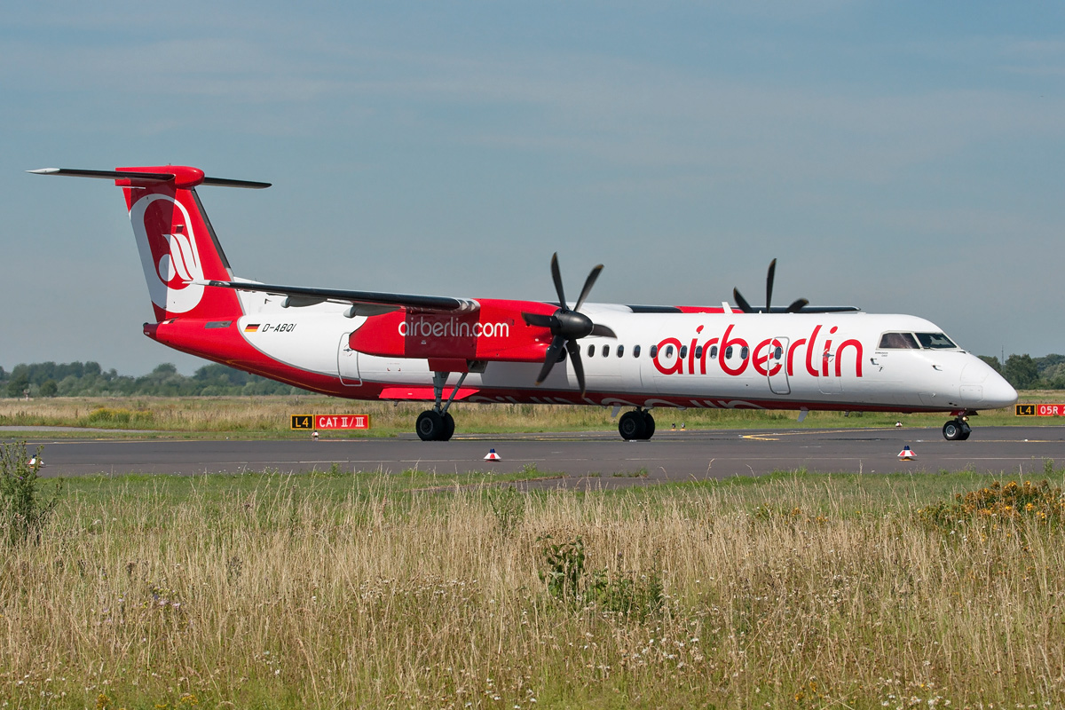 D-ABQI Air Berlin (LGW) Bombardier DHC-8-400Q