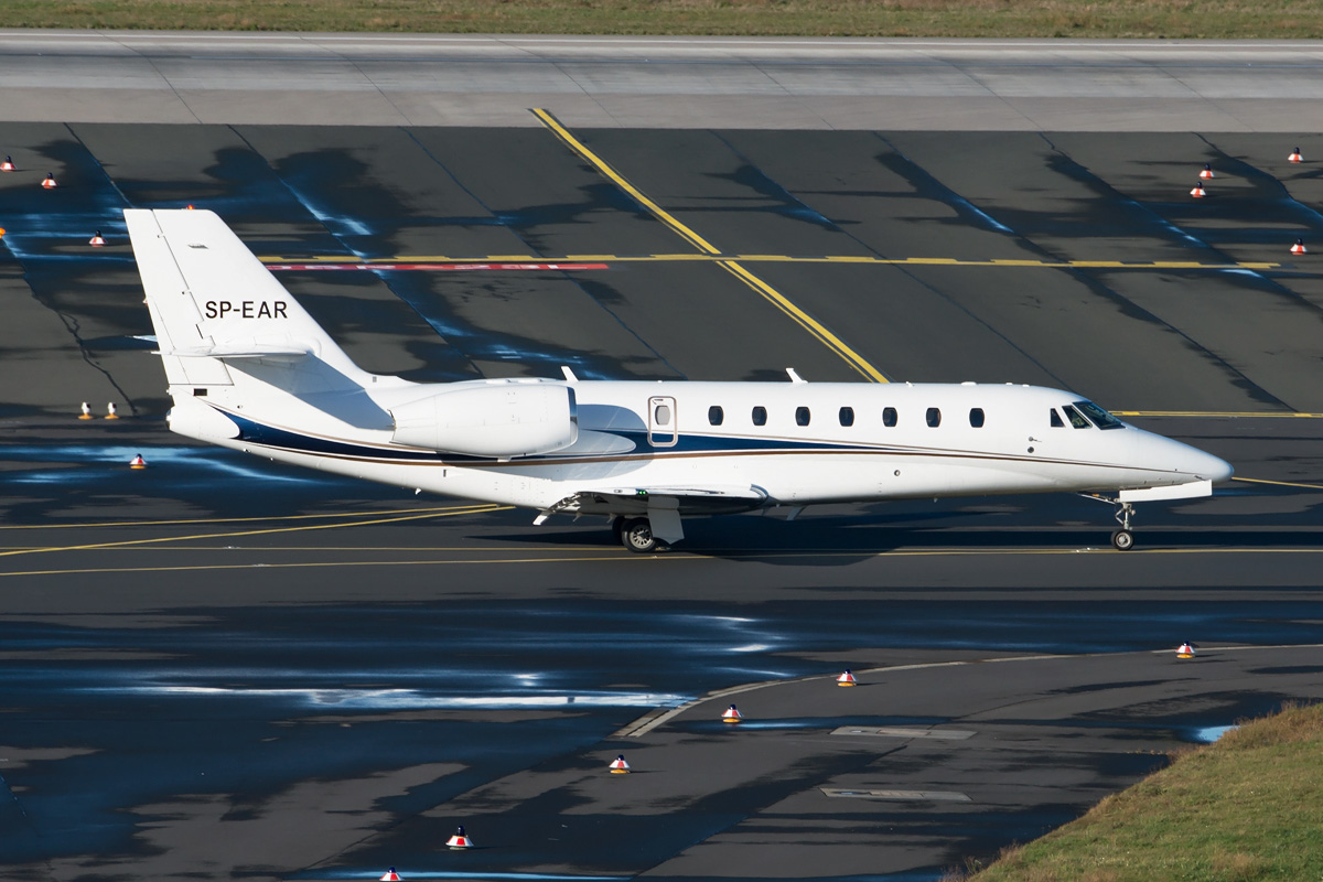 SP-EAR Blue Jet Cessna 680 Citation Sovereign