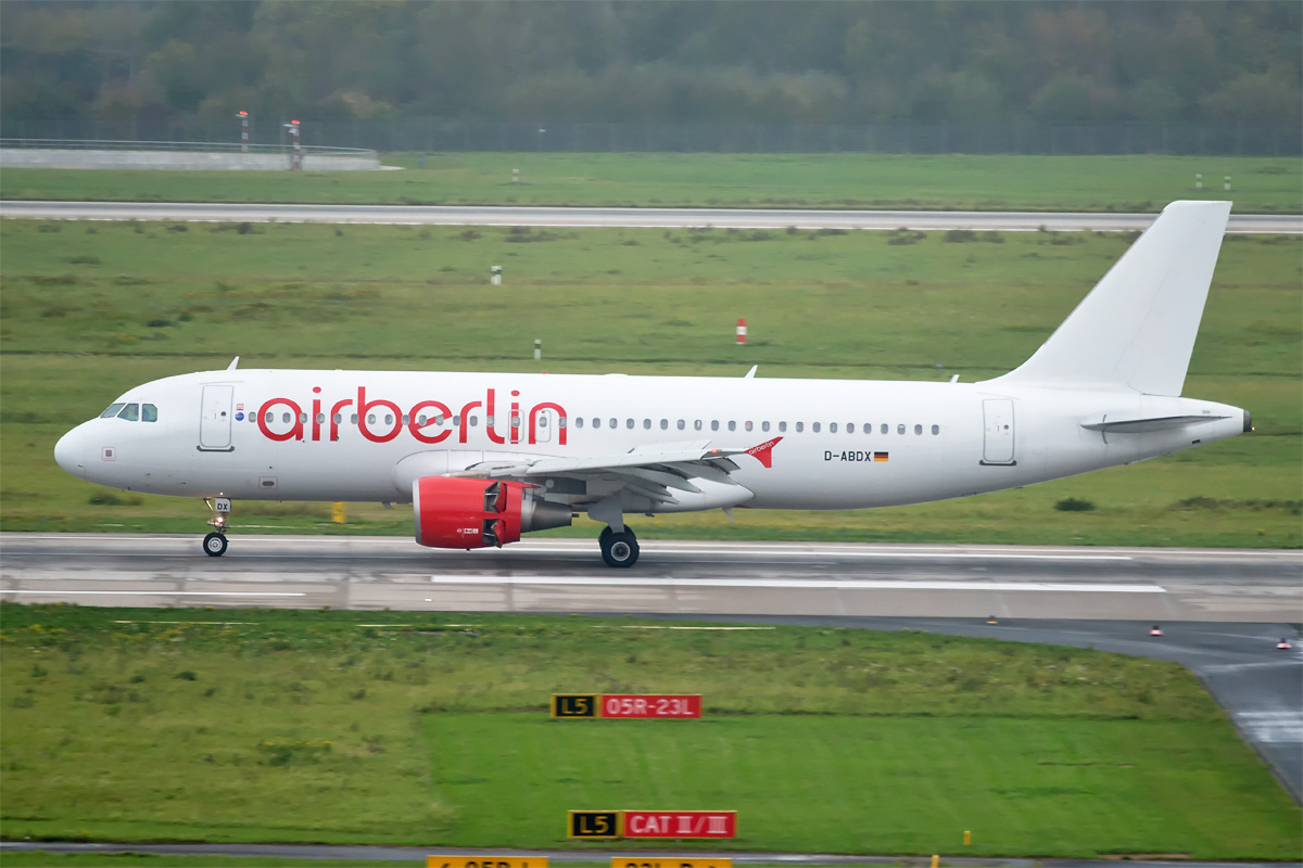 D-ABDX Air Berlin Airbus A320-200