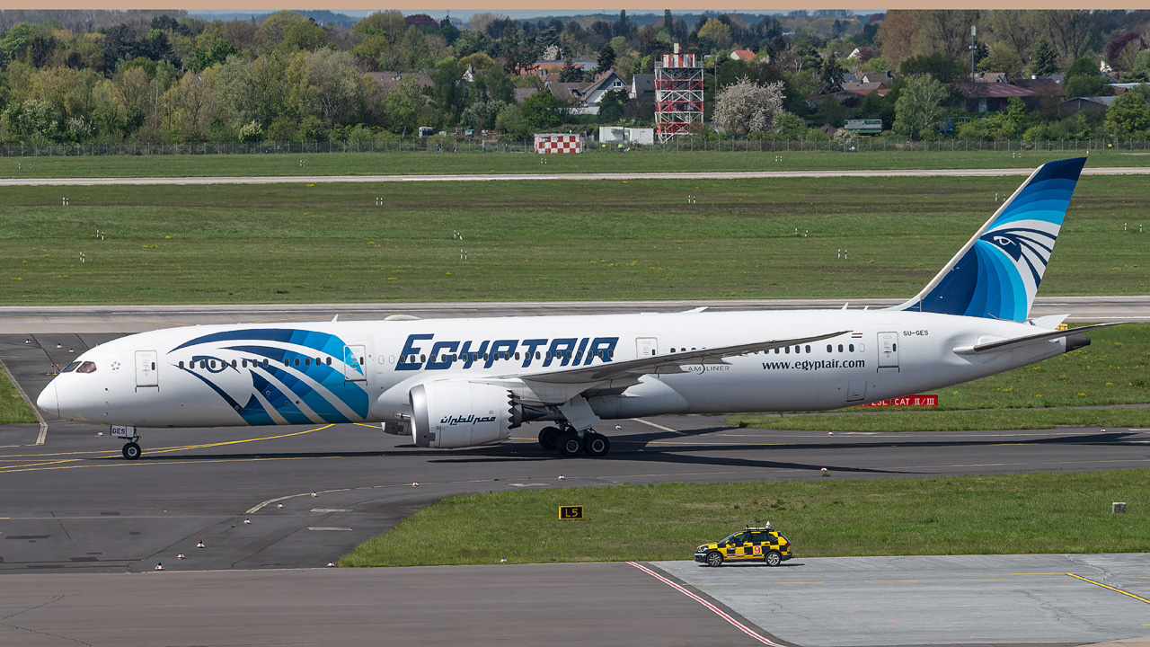 SU-GES Egypt Air Boeing 787-9 Dreamliner