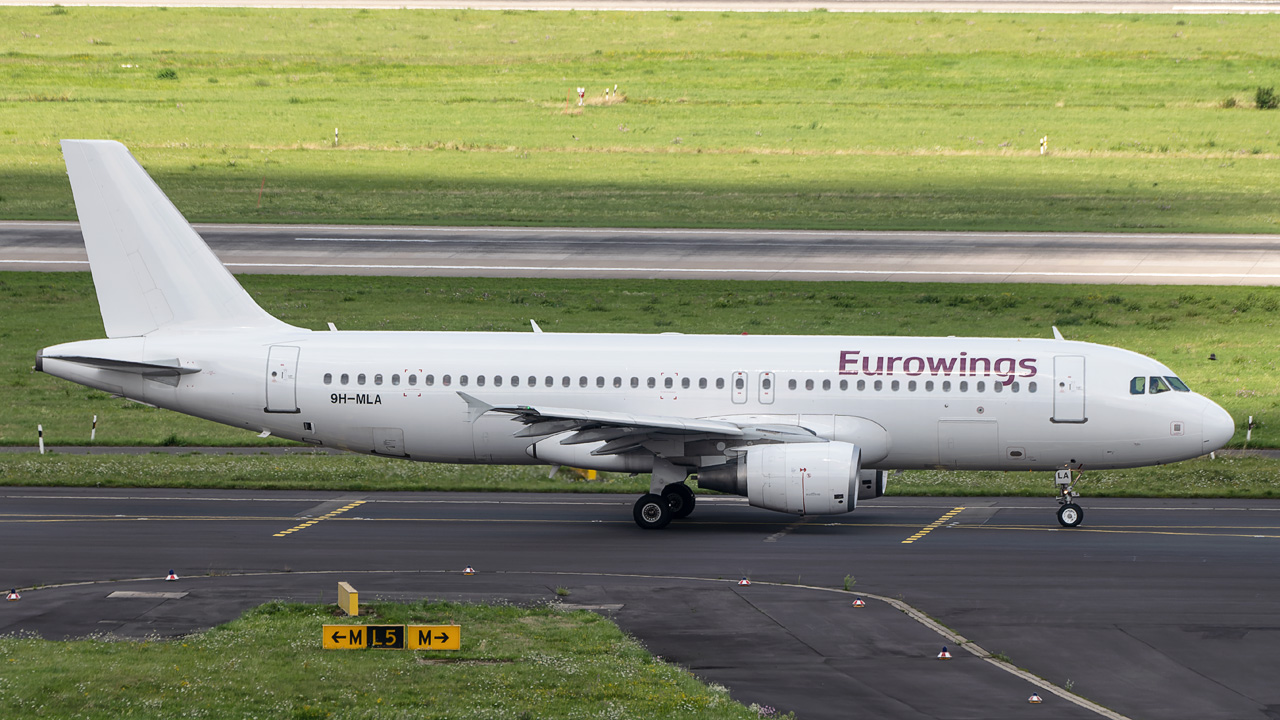 9H-MLA Eurowings (Avion Express Malta) Airbus A320-200