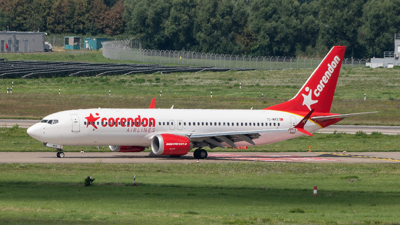 TC-MKE Corendon Airlines Boeing 737 MAX 8