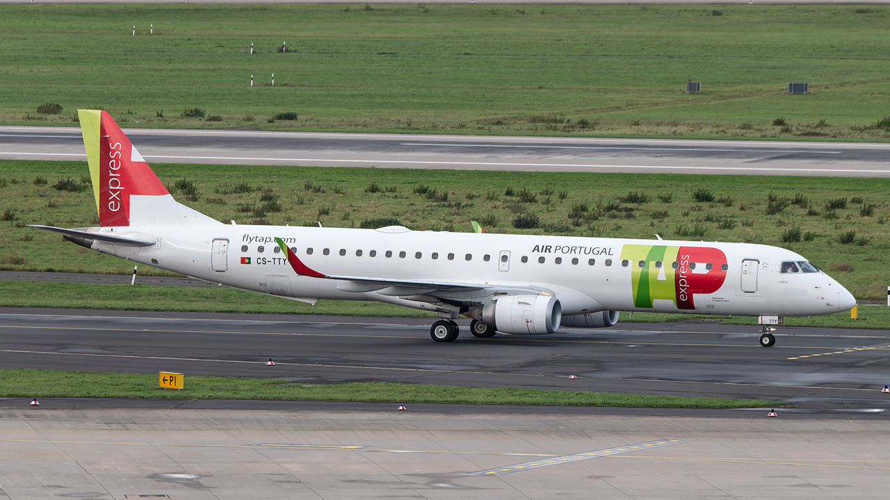 CS-TTY TAP Express Portugal Embraer ERJ-195