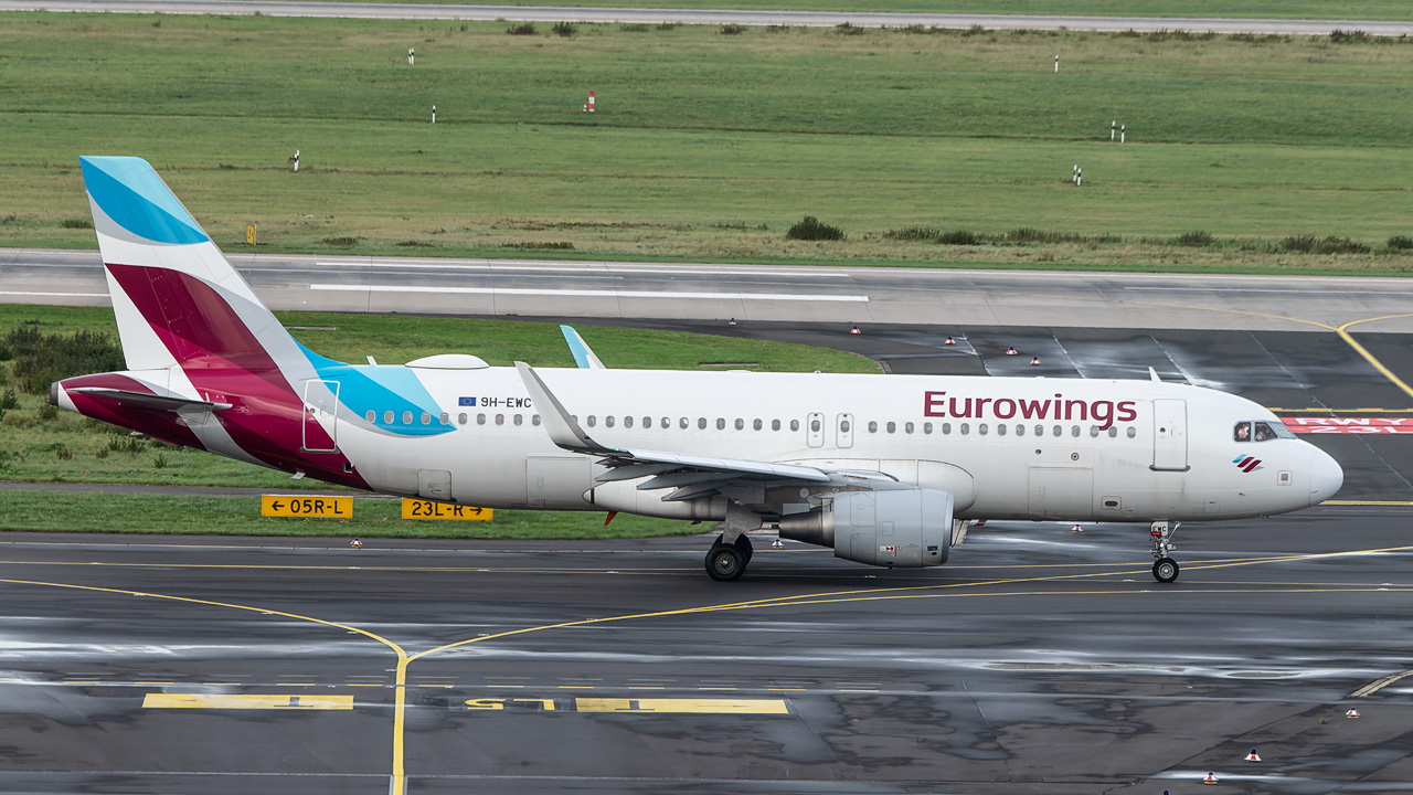 9H-EWC Eurowings Europe Malta Airbus A320-200/S