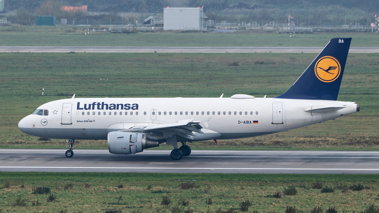 D-AIBA Lufthansa Airbus A319-100