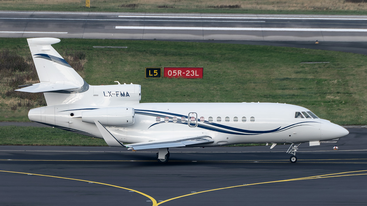 LX-FMA Dassault Falcon 900EX