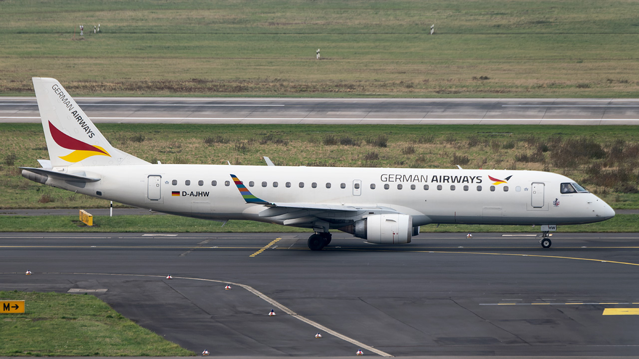 D-AJHW German Airways Embraer ERJ-190