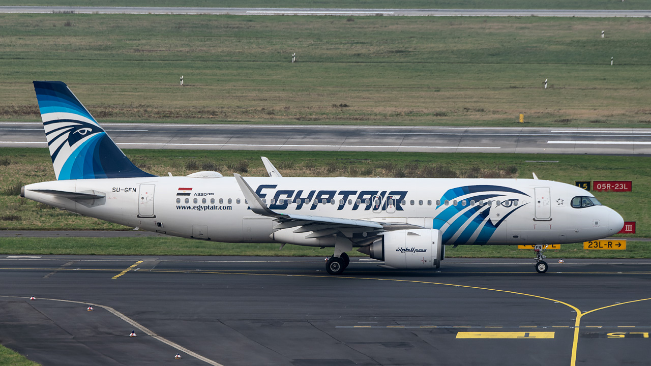 SU-GFN Egypt Air Airbus A320-200neo