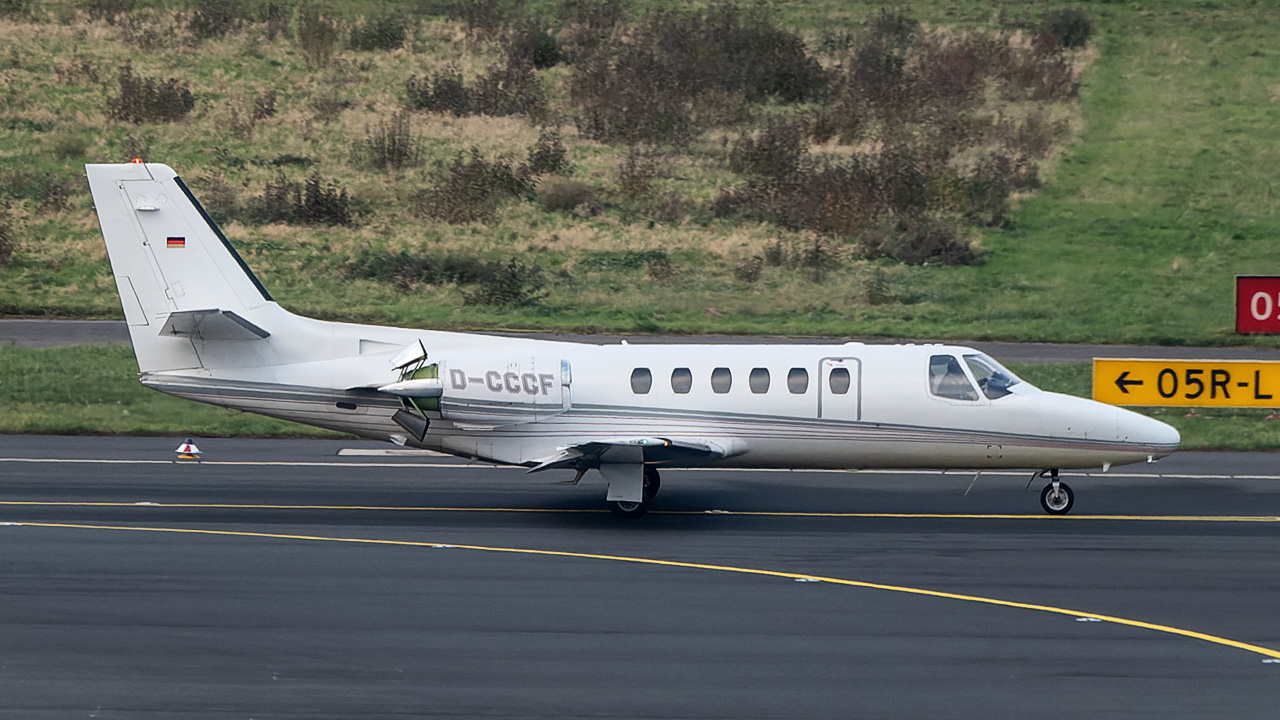 D-CCCF Heli Flight Cessna 550 Citation II