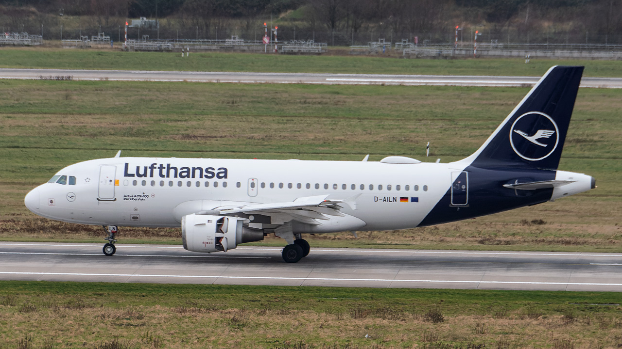 D-AILN Lufthansa Airbus A319-100