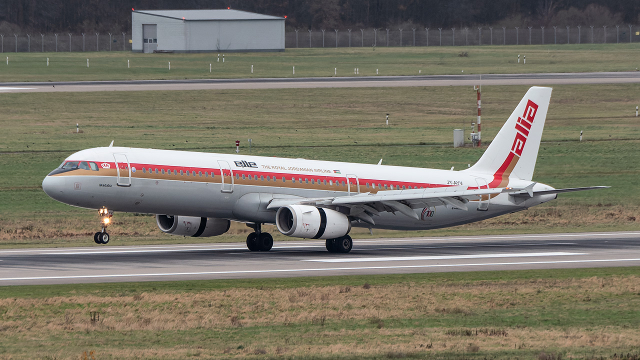 JY-AYV Royal Jordanian Airbus A321-200