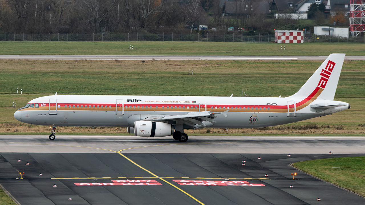 JY-AYV Royal Jordanian Airbus A321-200