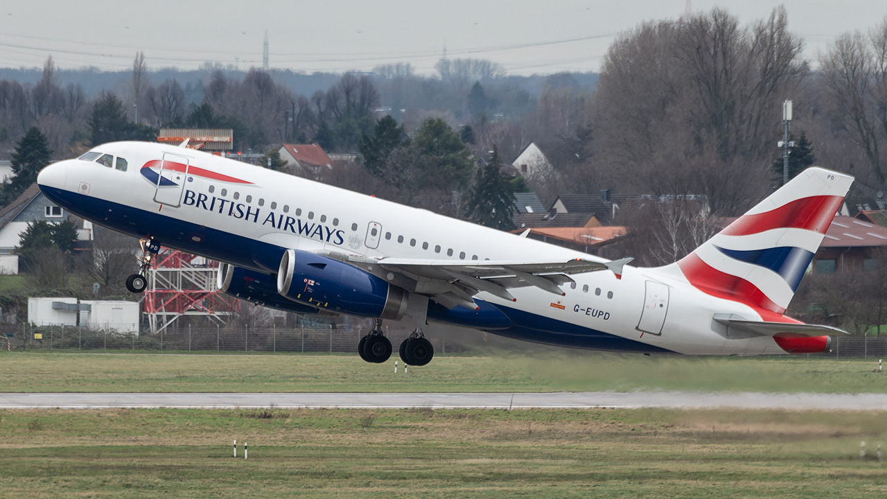 G-EUPD British Airways Airbus A319-100