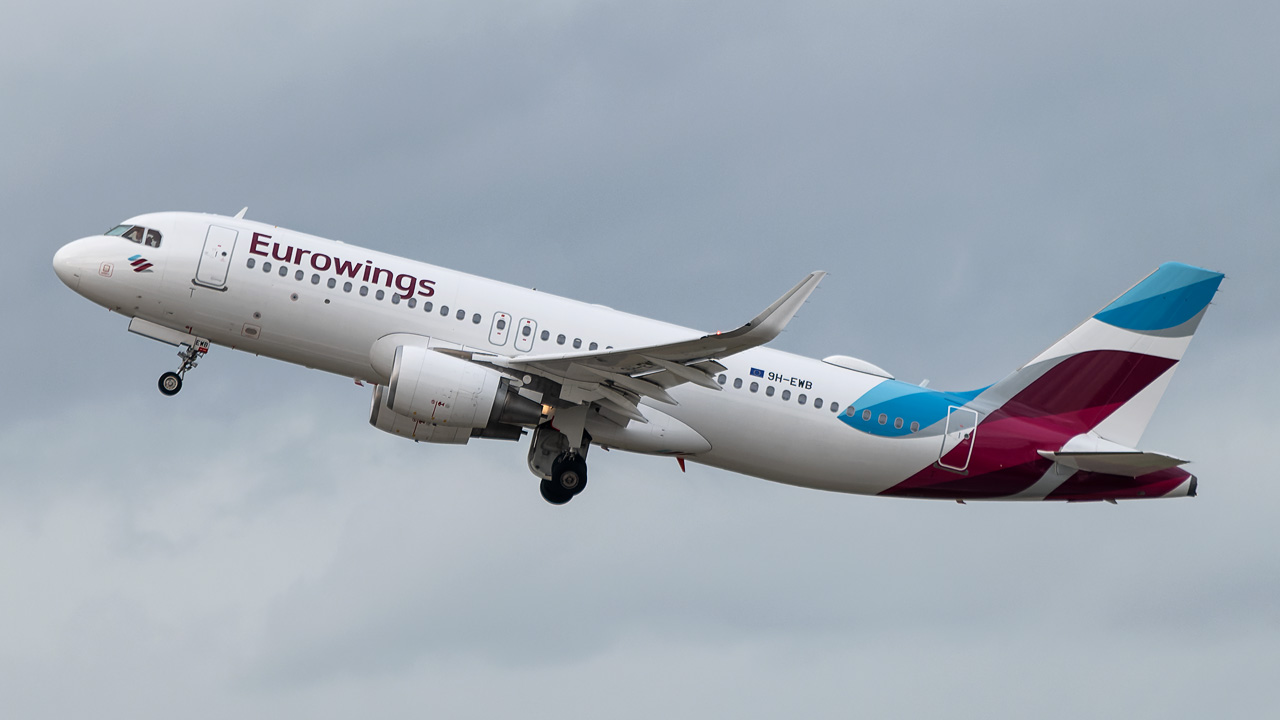 9H-EWB Eurowings Europe Malta Airbus A320-200/S