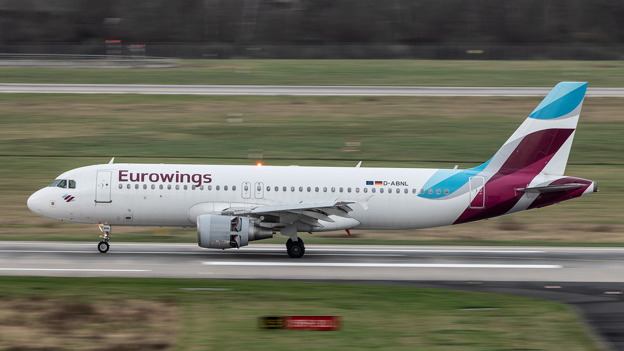 D-ABNL Eurowings Airbus A320-200