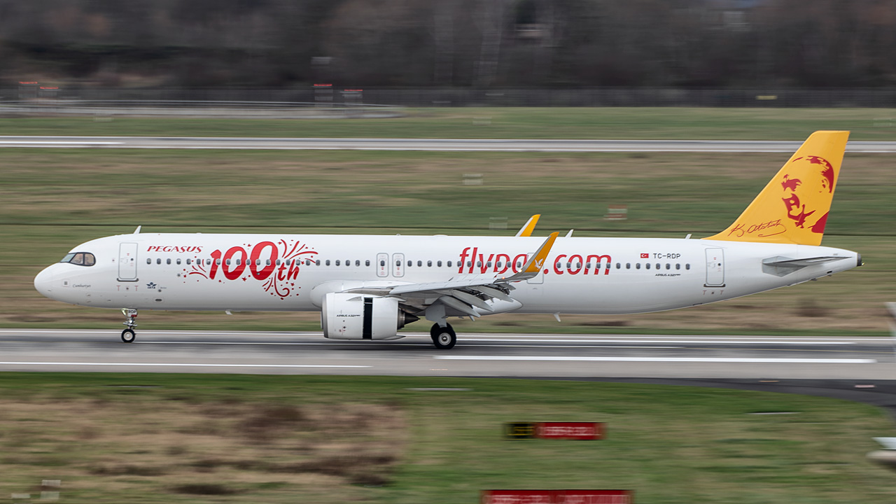 TC-RDP Pegasus Airlines Airbus A321-200neo