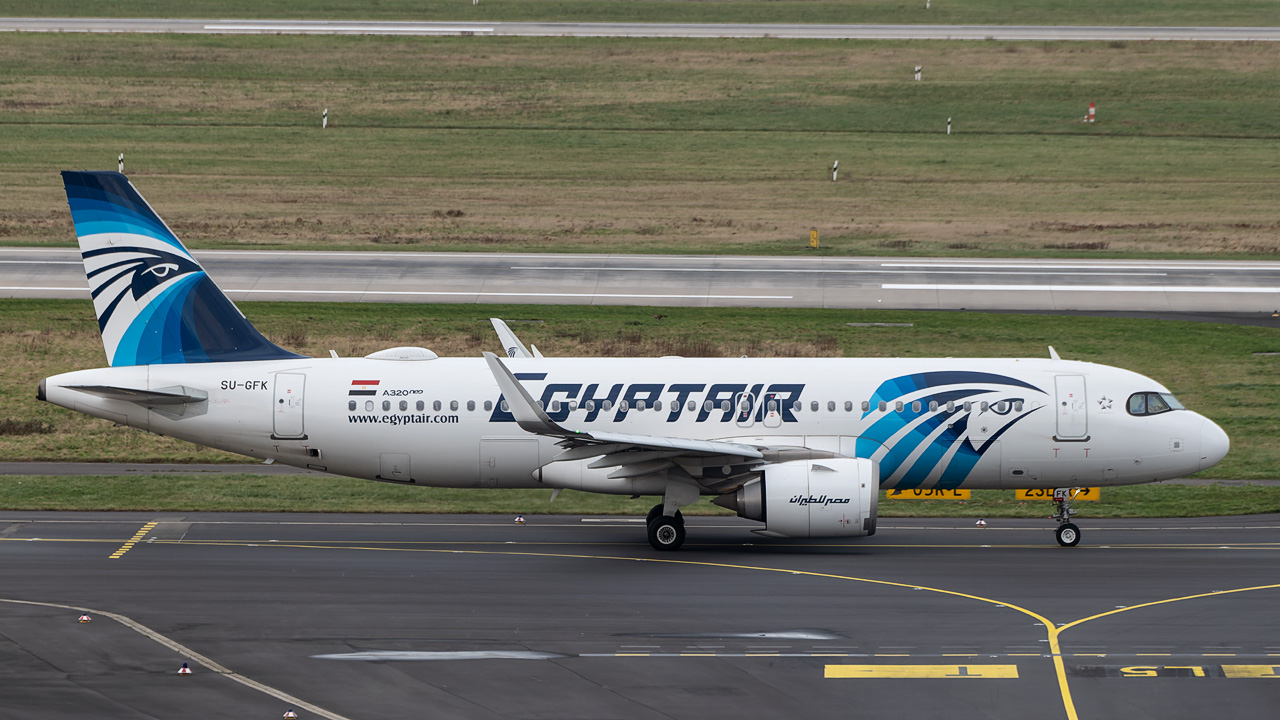 SU-GFK Egypt Air Airbus A320-200neo