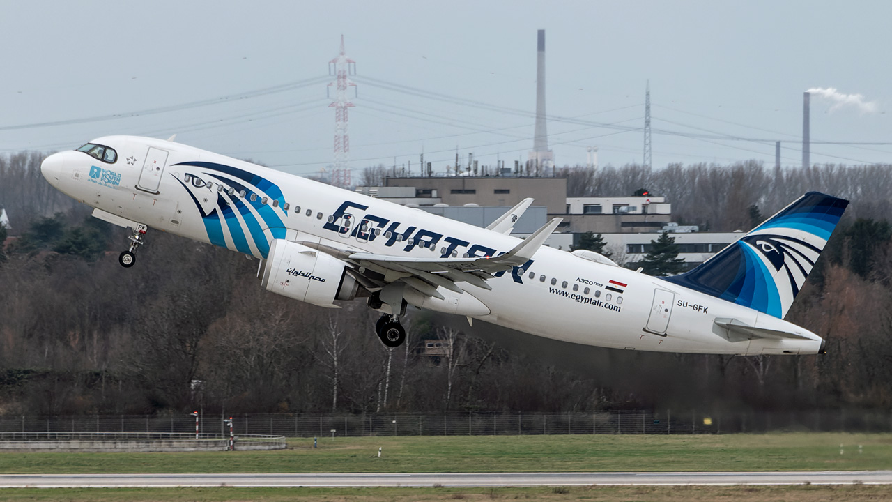 SU-GFK Egypt Air Airbus A320-200neo