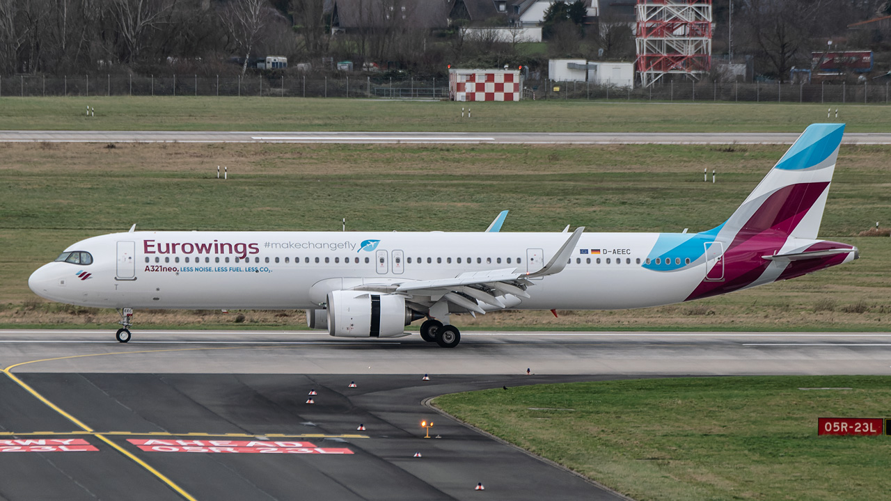 D-AEEC Eurowings Airbus A321-200neo