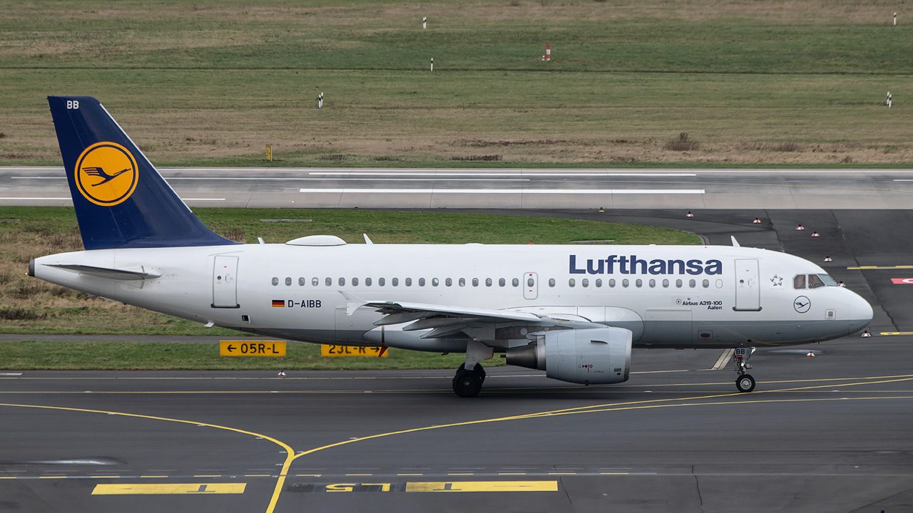 D-AIBB Lufthansa Airbus A319-100