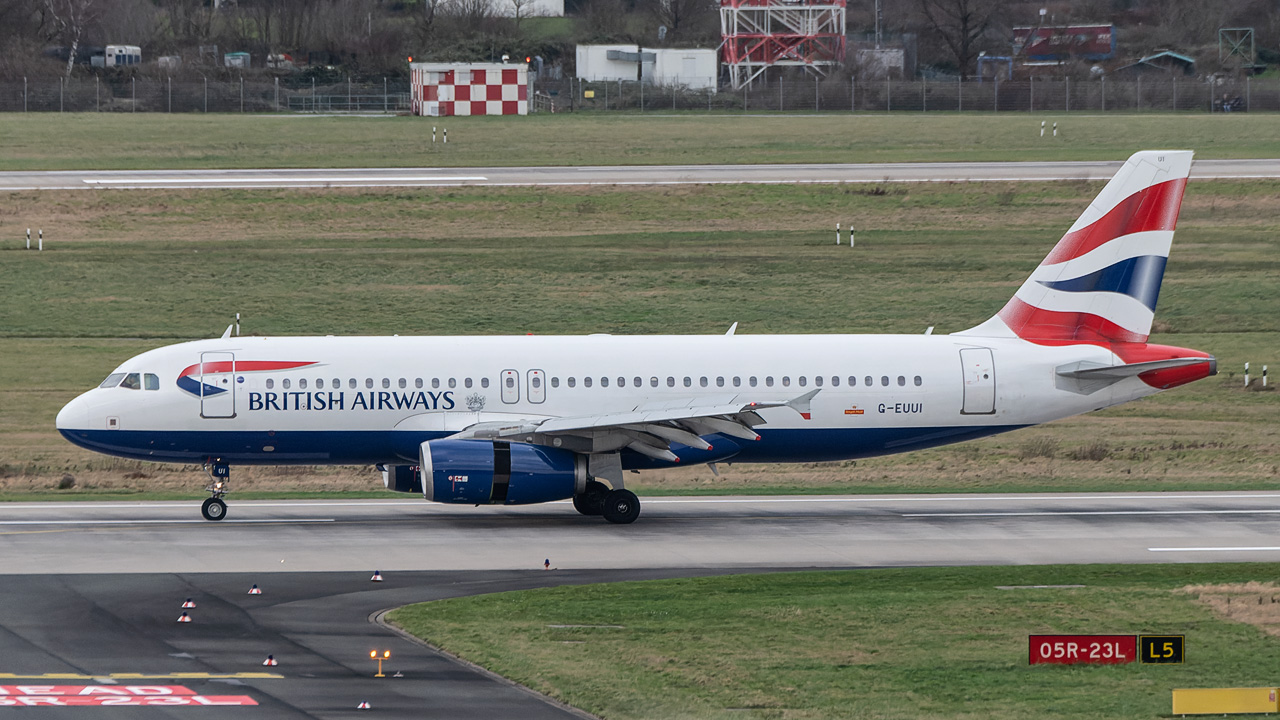 G-EUUI British Airways Airbus A320-200