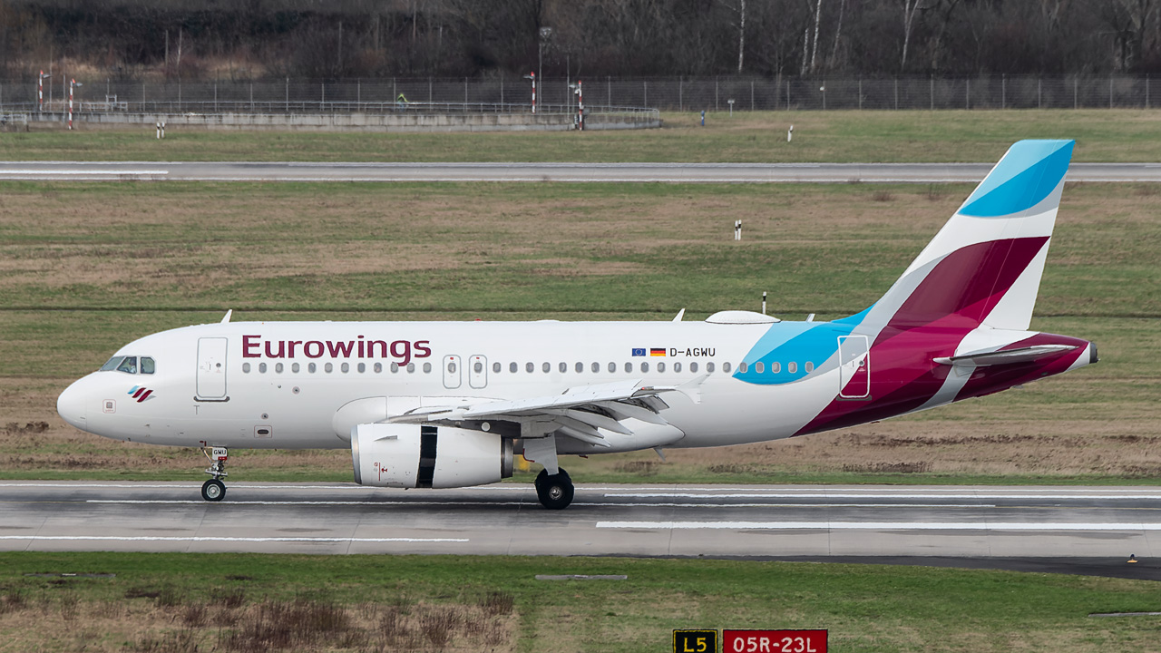 D-AGWU Eurowings Airbus A319-100