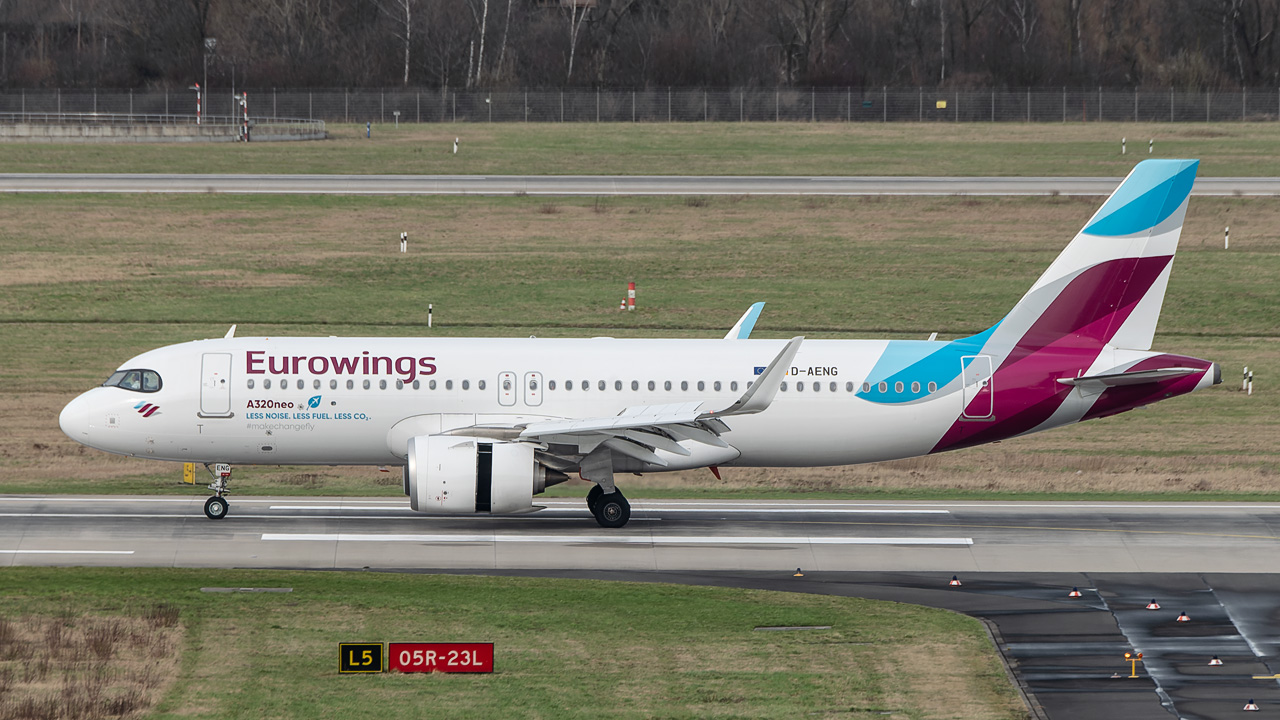 D-AENG Eurowings Airbus A320-200neo