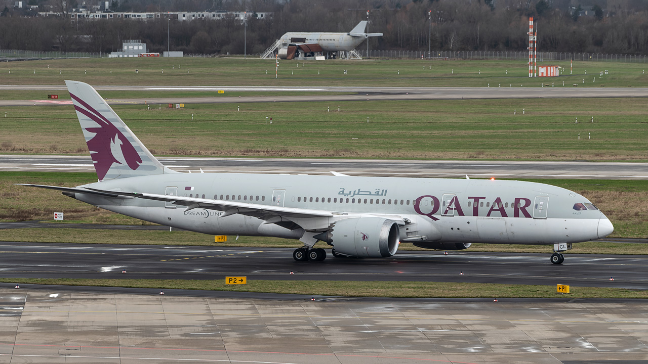 A7-BCL Qatar Airways Boeing 787-8 Dreamliner