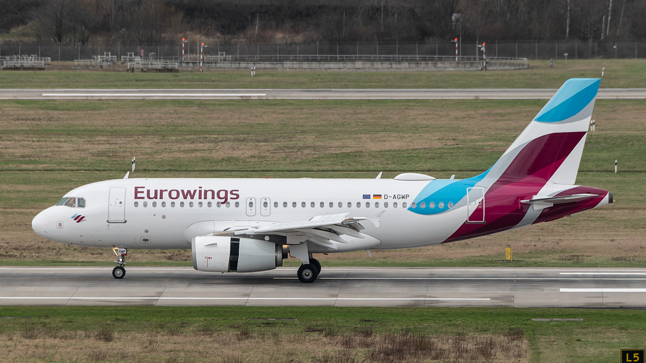 D-AGWP Eurowings Airbus A319-100